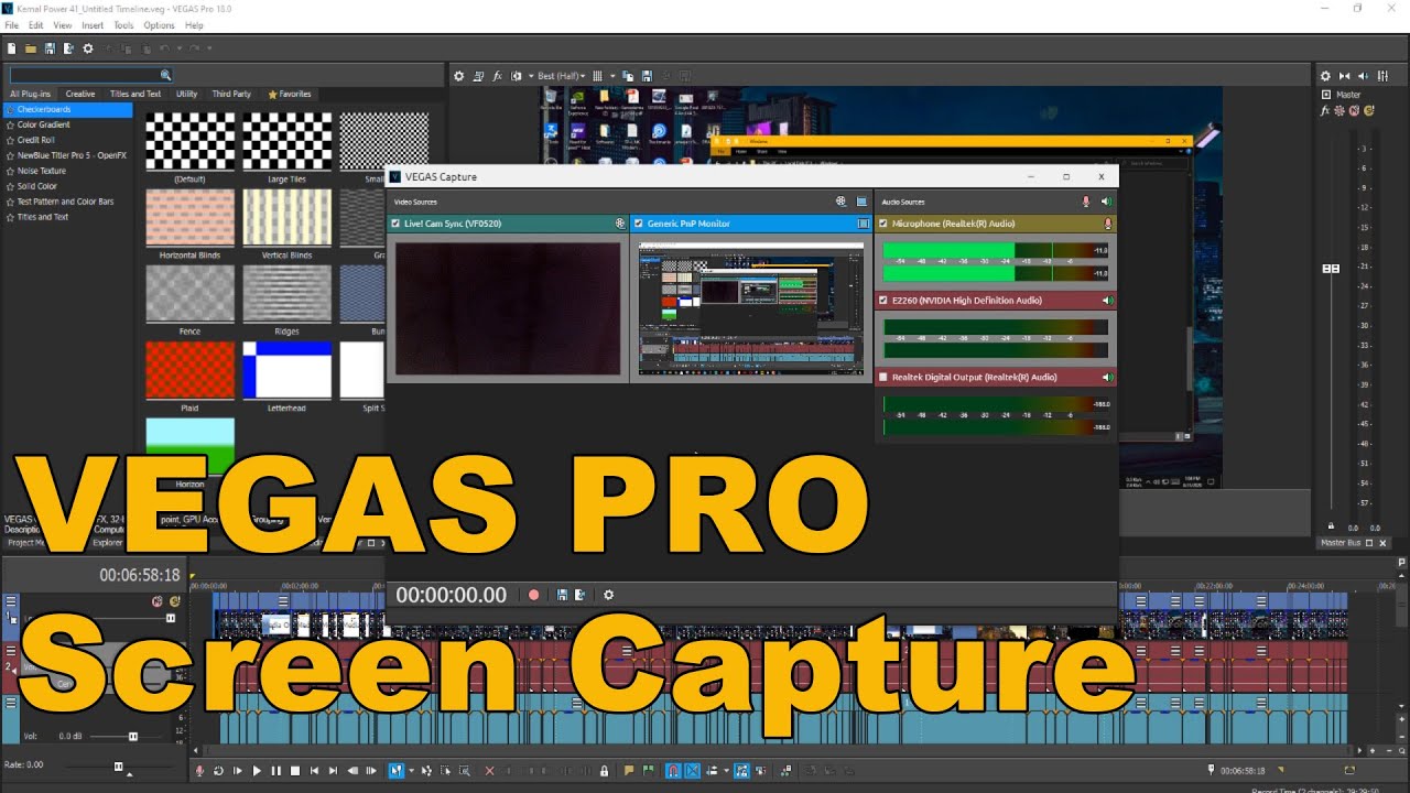 Magix Vegas Pro 2020 Tips How to record your screen Vegas Pro Capture Vs Camtasia Studio Magix Vegas Pro 2020 Tips How to record your screen Vegas Pro Capture Vs Camtasia Studio