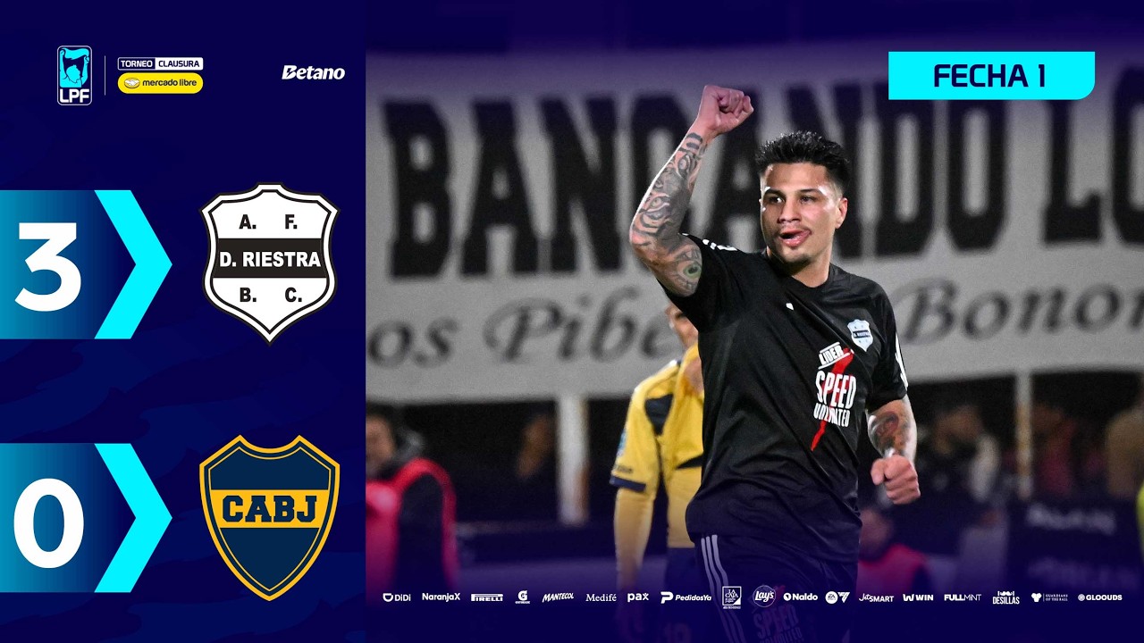 DEPORTIVO RIESTRA 3 - 0 BOCA | Resumen del partido | #TorneoMercadoLibre Clausura 2026 🏆