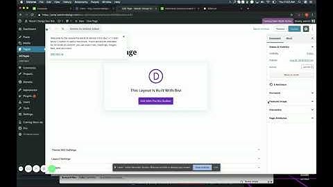 How to add page attributes in WordPress? | Wordpress Tutorial