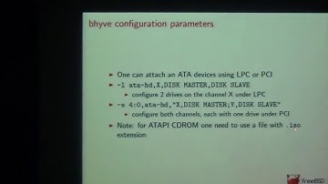 P01B: bhyve ATA emulation - Mihai Carabas