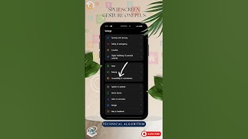 OnePlus Split Screen Gesture: Enable & Use Easily | #oneplus | #shorts
