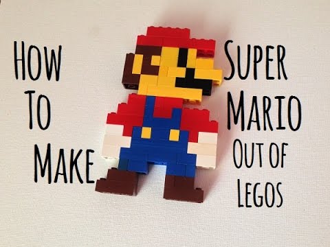 mario made out of legos