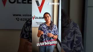 UI/UX Design Student Review | Voleergo Academy | #voleergoacademy #ittraining #careerinit