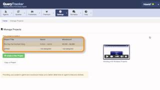 Famous QueryTracker.net - Working with Projects Net Worth