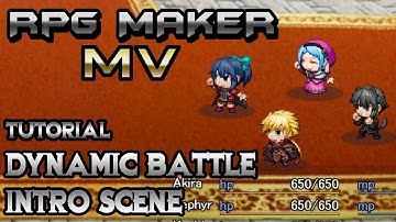 RPG Maker MV Tutorial: Dynamic Battle Intro! (YEP_BEC/ACTSQPK & BaseTroopEvents Plugins)