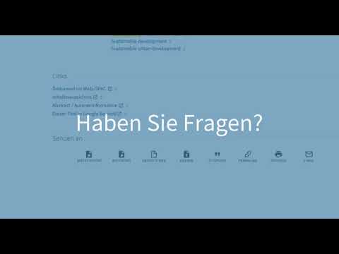 NEBIS recherche: Neues User Interface