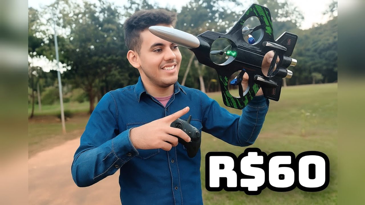 Testei o Avião Caça de Controle Remoto - YP3 Muito Top 