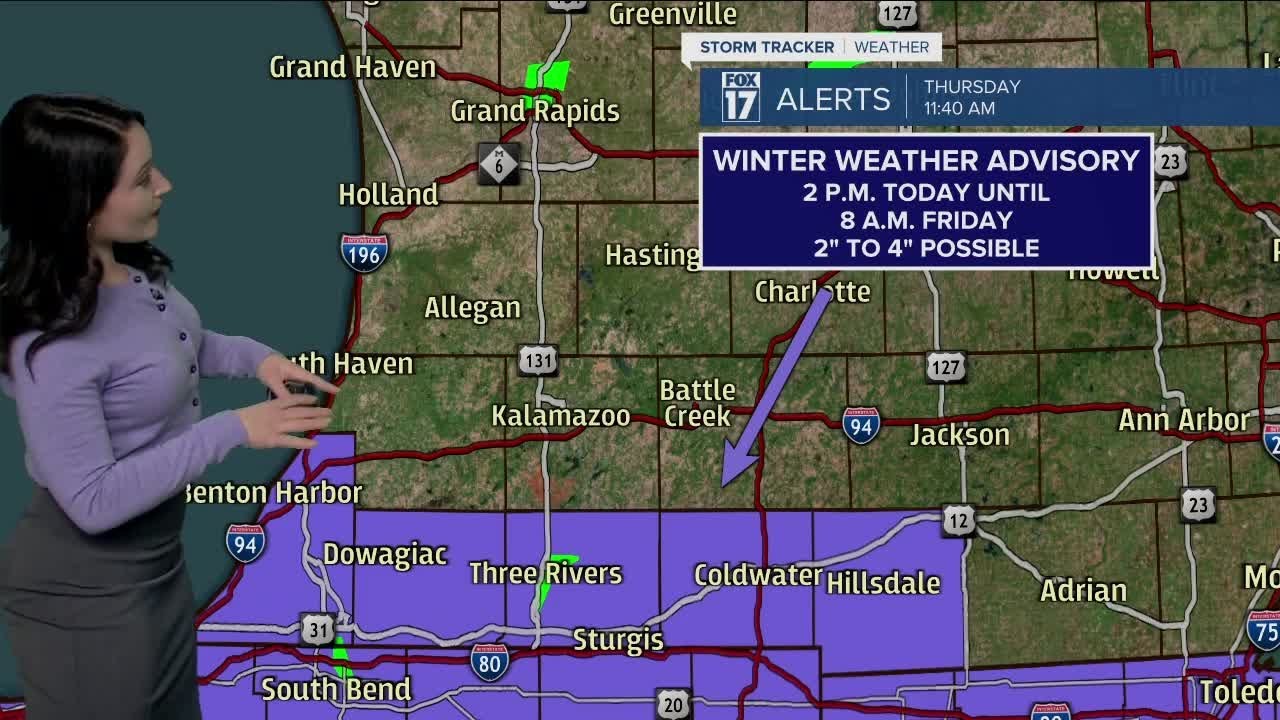 Thursday Midday Forecast - February 24th, 2022