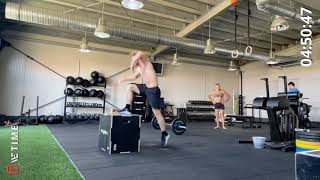 Romanian Throwdown WOD 3 intermediate men