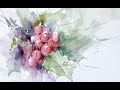 Watercolor/Aquarela - Demo Azevinho/Holly