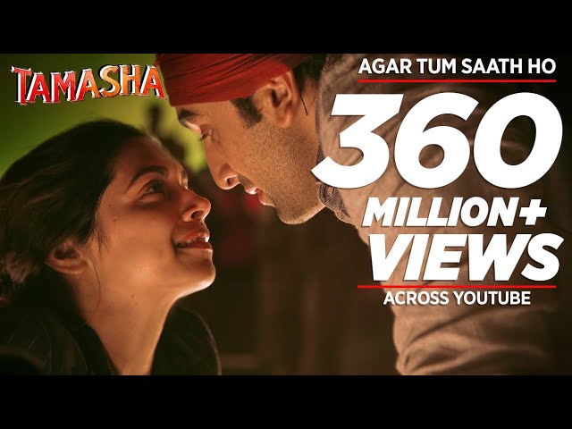 Agar Tum Saath Ho FULL AUDIO Song | Tamasha | Ranbir Kapoor, Deepika Padukone | T-Series class=