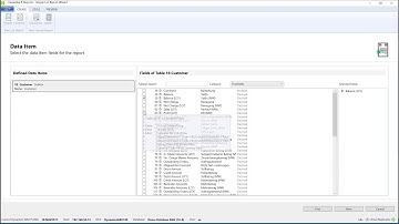 Create a simple list report for Microsoft Dynamics NAV