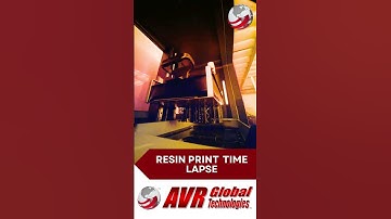 Mesmerizing Resin Print Time-Lapse | High-Detail 3D Printing in Action