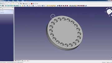 FreeCAD - Polar Pattern