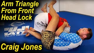 The Secret Weapon Craig Jones Uses Against Wrestlers - Jiu Jitsu Arm Triangle From Front Head Lock