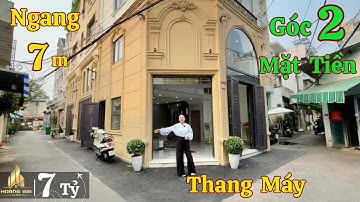 Nhà Góc 2 Mặt Tiền Quang Trung Gò Vấp Ngang 7m Có Thang Máy Chỉ 7 Tỷ Hơn | Tặng Full Nội Thất