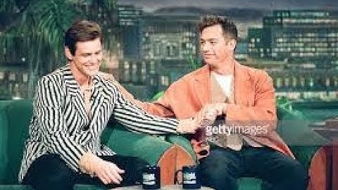 JIM CARREY & HARRY C.JR - HILARIOUS INTERVIEW