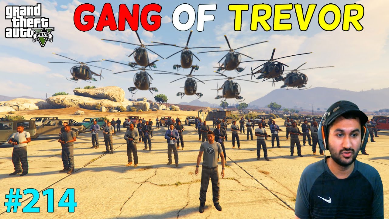 GTA 5 : DANGER GANG OF TREVOR | GTA5 GAMEPLAY #214 - YouTube