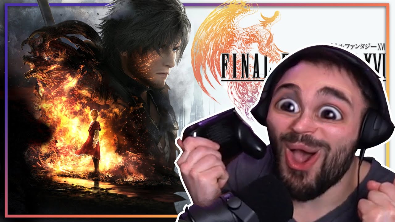 This Game Goes HARD | Final Fantasy 16 - Live Playthrough Part 1 - YouTube