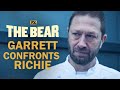 Garrett confronts richie while polishing forks  scene  the bear  fx