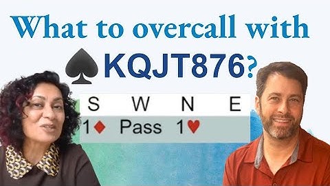 What level to overcall with ♠KQJT876? - with Curt Soloff