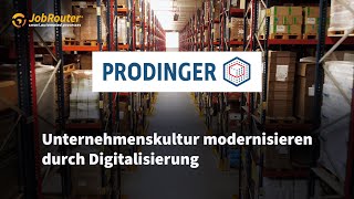 Prodinger Gruppe Geschäftsprozesse Und Unternehmenskultur Gehen Hand In Hand