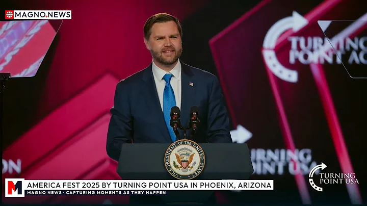 🇺🇸 Vice President JD Vance at AmFest 2025 by Turning Point USA in Phoenix, Arizona [Full Speech]