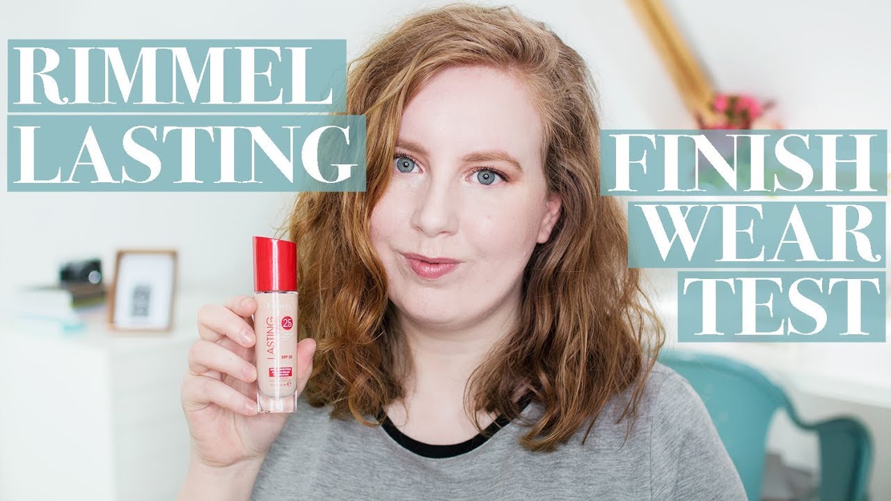 Rimmel Lasting Finish 25 Hour Foundation in 010 Light Porcelain: Review, Demo and Wear Test