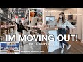 IM MOVING OUT!!!! (first apartment at 18!) *who with, shopping vlog, empty apartment sneak peak*