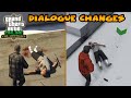 Dialogue Changes - The Contract DLC (GTA V)