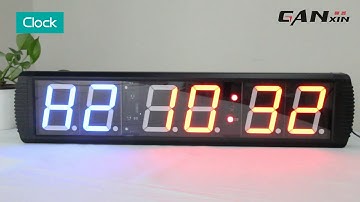 【Ganxin】4 inch gym timer with FGB function