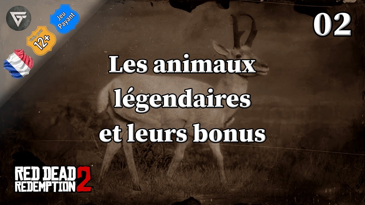 RDR2 | Antilope légendaire et avantages | FR - YouTube