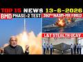 Indian Defence Updates : BMD Phase-2 Test,NASM-MR Fired,L&T UCAV,Su-57 Export Hub,5000 Verba Order