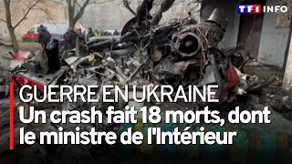 Ukraine: un ministre tué dans le crash d'un hélicoptère près d'une école