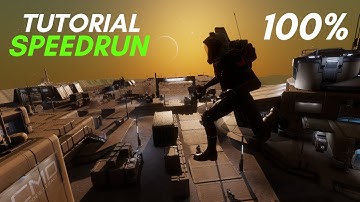 Elite Dangerous: Odyssey Tutorial Speedrun - 100% (All Objectives)