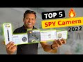 Top 5 SPY Camera in India 2022 | Hidden Camera | Bharat Jain