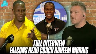 Falcons HC Raheem Morris On Signing Kirk Cousins "He Checks All Our Boxes" | Pat McAfee Show