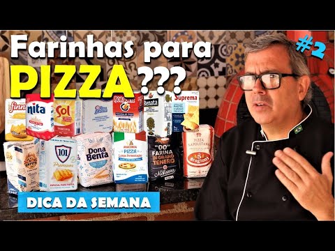 Vídeo: Para pizza qual farinha?