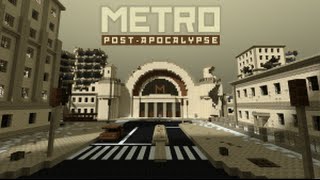 Minecraft Adventure Maps -METRO POST APOCALYPSE  Part#2