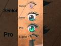 Drawing the anime eyes #shorts #drawing #art #viral