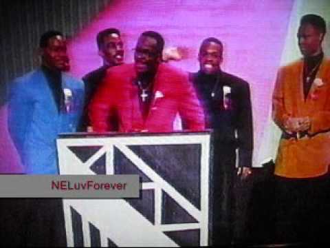 New Edition (All Six) Are Presenters At The 1994 AMAs