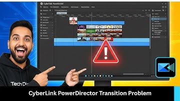 Fix CyberLink PowerDirector Transition Problem | 100% Working Solution for Smooth Editing (2025)