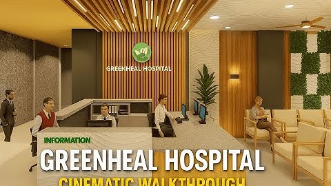CINEMATIC WALKTHROUGH-GREENHEAL HOSPITAL │ LUMION FLYTHROUGH │ 3D ARCHITCETURAL ANIMATION