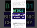 Bioorganic Chemistry(BT25201) #bt25201 #bioorganic #chemistry #biotechnology#biotech #regulation2025
