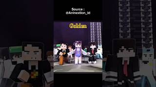 "Golden" || Rewind Indonesia 2025 Minecraft Animation || Edit || Source : @Aninextion_id  #minecraft