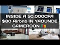 Inside a diasporas 50000cfa 80 airbnb  intrieur dune maison dhtes  yaound cameroon 