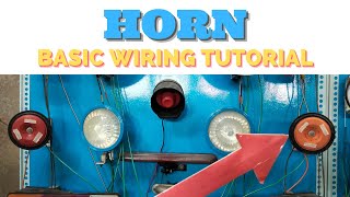 CAR HORN Installation in a Basic Wiring Connection |This is How To Do It