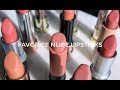 MY TOP 10 FAVORITE NUDE LIPSTICKS