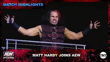 Matt Hardy shocks the Inner Circle with his AEW debut