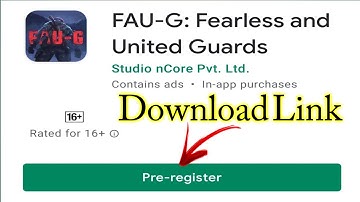 FAUG Is Finally Here | Official pre-Registation On Playstore | Download link